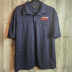 Nascar Men's Polo Shirt with Logo Embroidery
